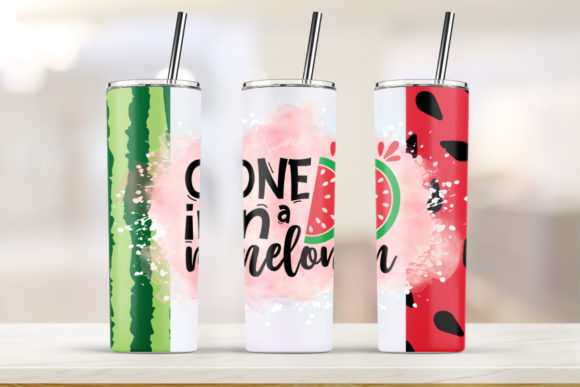 20oz Skinny Tumbler One in a Melon