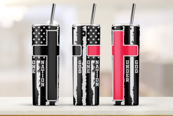 American Flag with 20oz Skinny Tumbler: Graphics & Print Templates Review