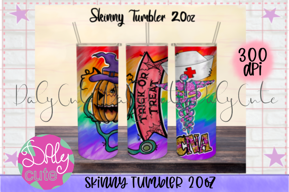 Halloween 20oz Wrap, Tumbler CNA: Graphics & Print Templates