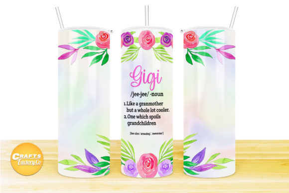 Skinny Tumbler Design Gigi Definition: Graphics for Crafts