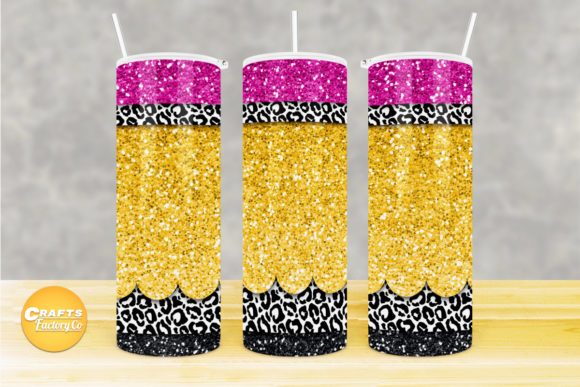 Skinny Tumbler Pencil Glitter No.3: Graphics and Crafts